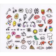 Happiness Looks Good On You Pegatinas Uñas  1ud.-225165 Happiness Looks Good On You Pegatinas Uñas  1ud.-225165 1